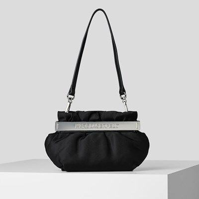 Női Karl Lagerfeld K/Kross Baguette Táska Fekete | SDE412398